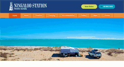 Desktop Screenshot of ningaloostation.com.au